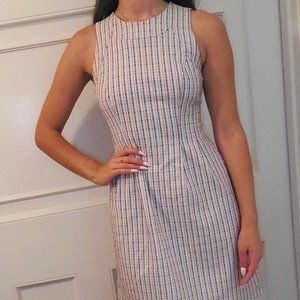 RW&Co Patterned Dress with Keyhole Back Size M